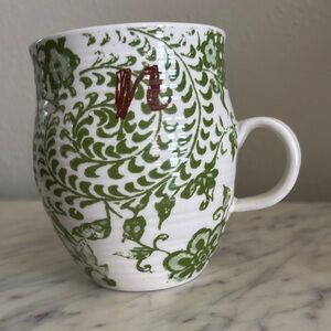 Monogram Initial 'N' Mug Anthropologie